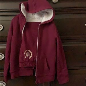 girls sweat suit size 7/8